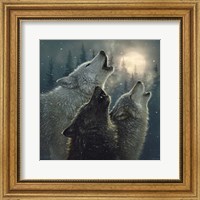 Howling Wolves - In Harmony Fine Art Print