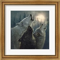 Howling Wolves - In Harmony Fine Art Print