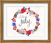 Hello July Fine Art Print