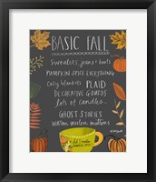 Basic Fall Fine Art Print