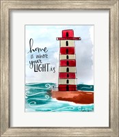Home is Where Your Light Is Fine Art Print
