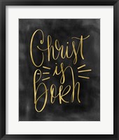 Christ is Born Fine Art Print