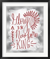 Glory to the Newborn King II Fine Art Print