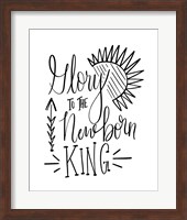 Glory to the Newborn King III Fine Art Print