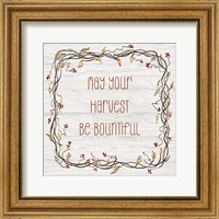 Your Harvest Be Bountiful II Fine Art Print