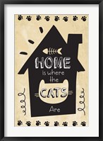 Home is Where the Cats Are Fine Art Print