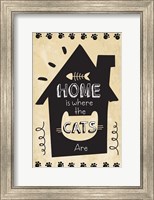 Home is Where the Cats Are Fine Art Print