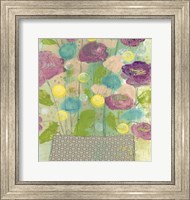 Purple and Yellow Floral II Fine Art Print