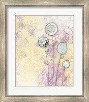 Lavender Floral Abstract Fine Art Print