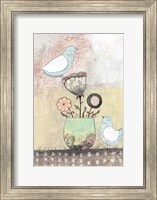 Birds Together - Floral Fine Art Print