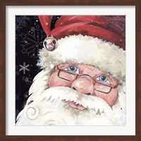 Santa Selfie Fine Art Print