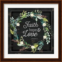 Faith, Hope and Love Fine Art Print