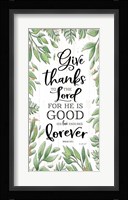 Give Thanks to the Lord Fine Art Print