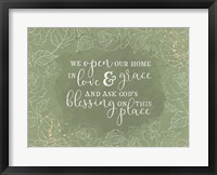 We Open Our Homes Fine Art Print
