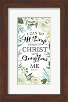 I Can Do All Things Through Christ II Fine Art Print