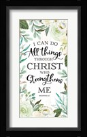 I Can Do All Things Through Christ II Fine Art Print