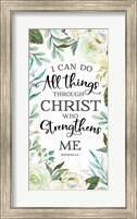 I Can Do All Things Through Christ II Fine Art Print