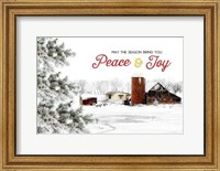 Peace and Joy Barn Fine Art Print