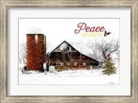 Peace on Earth Barn Fine Art Print