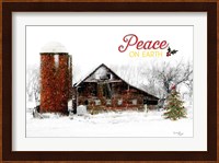 Peace on Earth Barn Fine Art Print