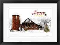 Peace on Earth Barn Fine Art Print