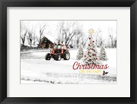 Christmas on the Farm Fine Art Print