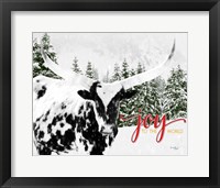 Joy to the World Longhorn Fine Art Print