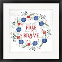 Land of the Free - Floral Fine Art Print
