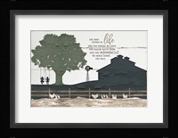 Homestead III Framed Print