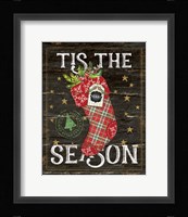 Tis the Season Stocking Fine Art Print