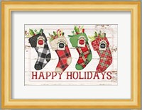 Happy Stockings Fine Art Print