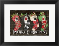 Merry Stockings Fine Art Print