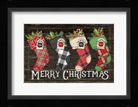 Merry Stockings Fine Art Print
