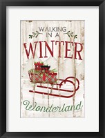 Winter Wonderland Framed Print