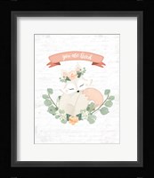 Sweet Little Fox Framed Print