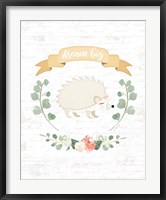 Sweet Little Hedgehog Fine Art Print