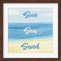 Sun Sea Sand Fine Art Print