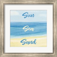 Sun Sea Sand Fine Art Print