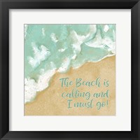 The Beach is Calling Fine Art Print