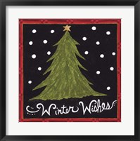 Winter Wishes Framed Print