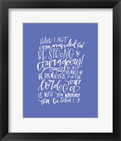 Be Strong Fine Art Print