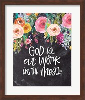 God is at Work Fine Art Print