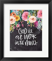 God is at Work Fine Art Print