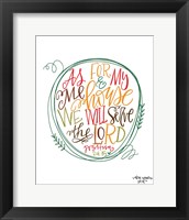 As For Me Color Fine Art Print