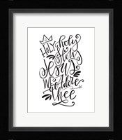 Holy Night Fine Art Print