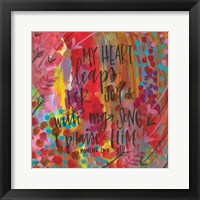 My Heart Leaps Fine Art Print