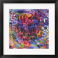 God Made You Special Fine Art Print