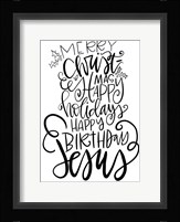 Merry Christmas Fine Art Print