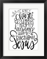 Merry Christmas Fine Art Print