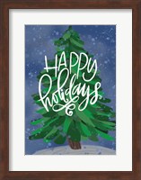 Happy Holidays Fine Art Print